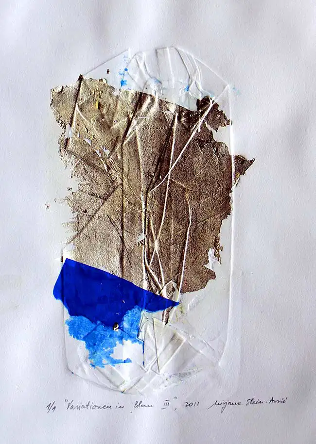 Variationen In Blau III